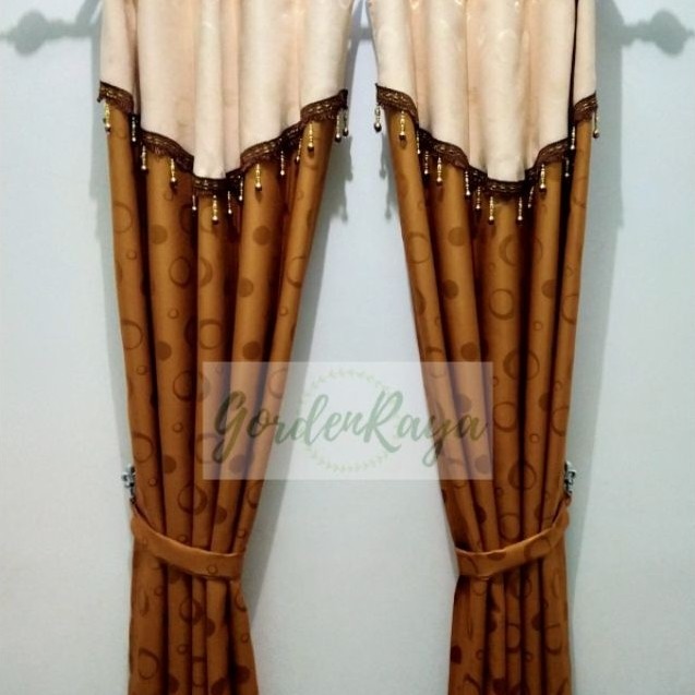 GORDEN PONI RENDA KRISTAL TIRAI JENDELA PINTU PONI RENDA KRISTAL EMBOS