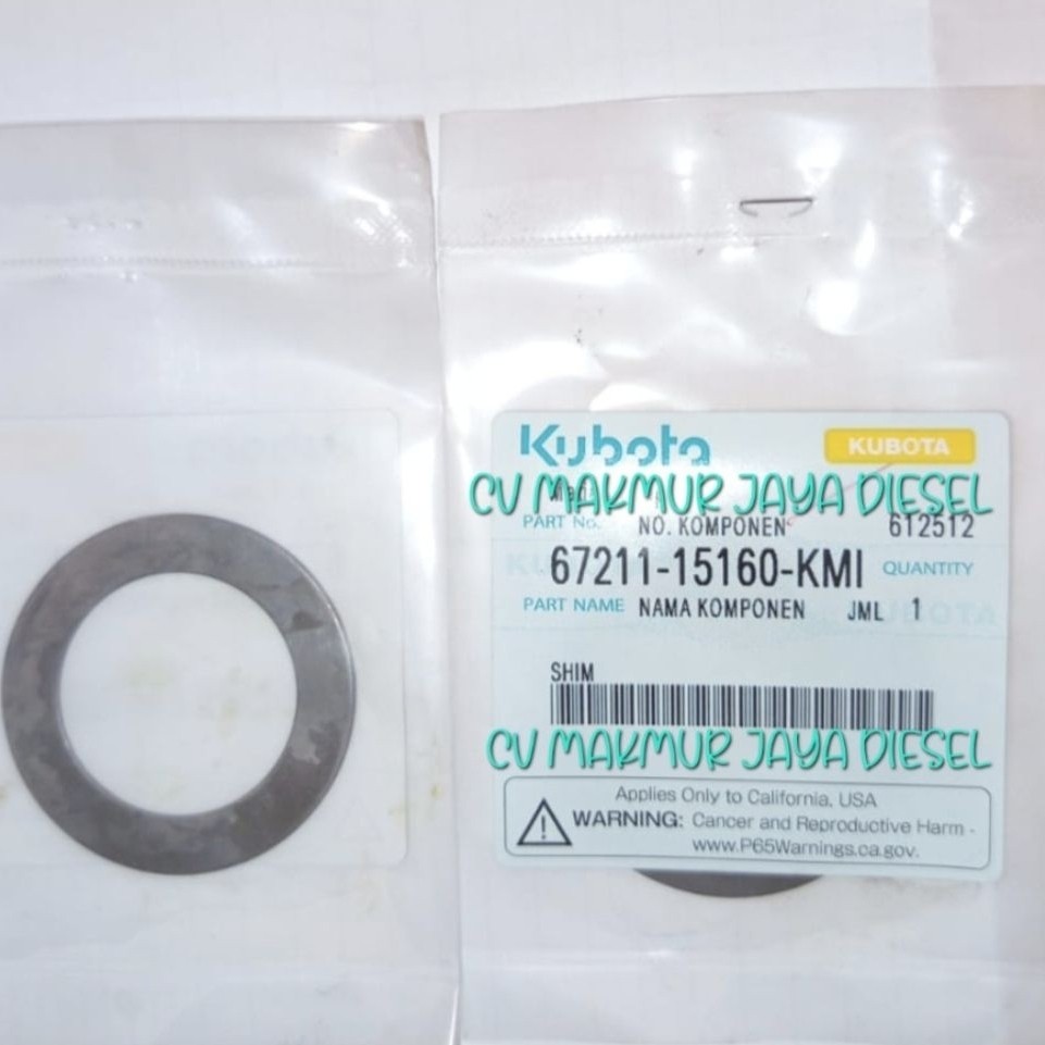 Shim L4400 67211-15160 Kubota