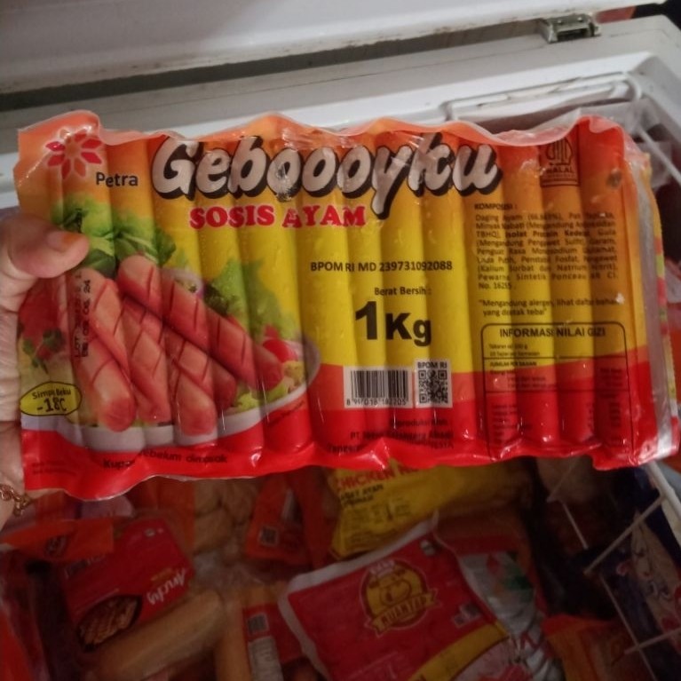 Sosis Geboyku Coklat 1kg