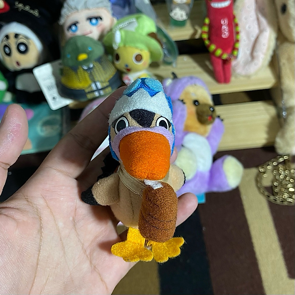 Karoo Duck Bebek Karoo One Piece Bandai Strap Plush Japan