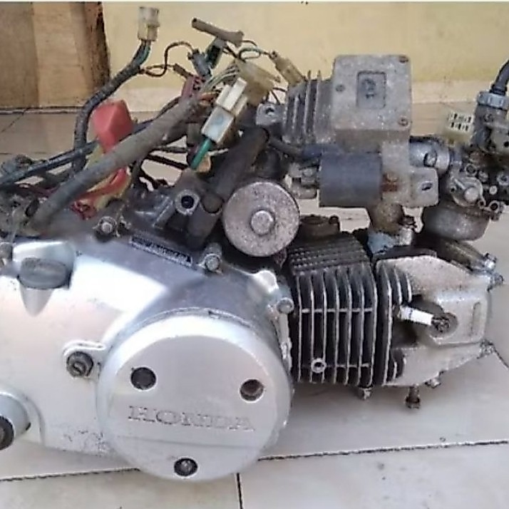 Mesin Motor 125cc Copotan untuk Karisma Supra X 125 Siap Pasang
