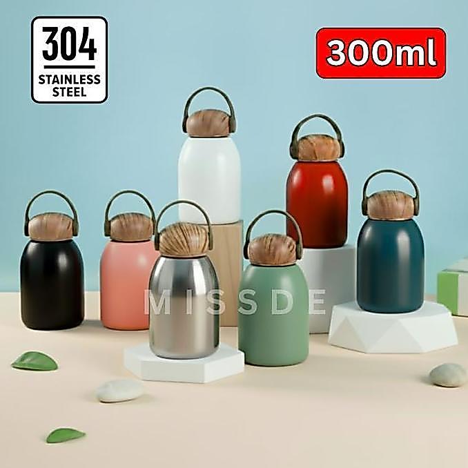 - Botol Minum Tumbler 300Ml Stainless Steel / Botol Mini Kopi Moka / Tumbler Travel