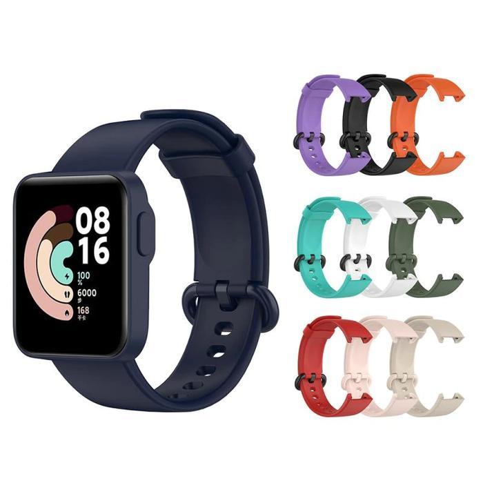 Best Seller Strap Silicone Xiaomi Mi Watch Lite Smartwach - Putih