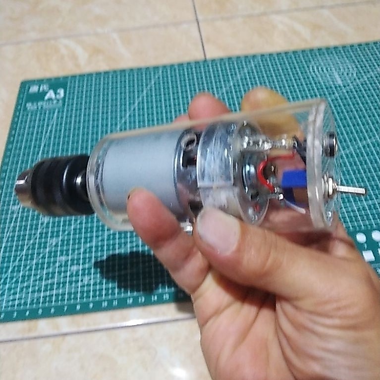 Dinamo Highspeed DC775,795 dengan casingransparan