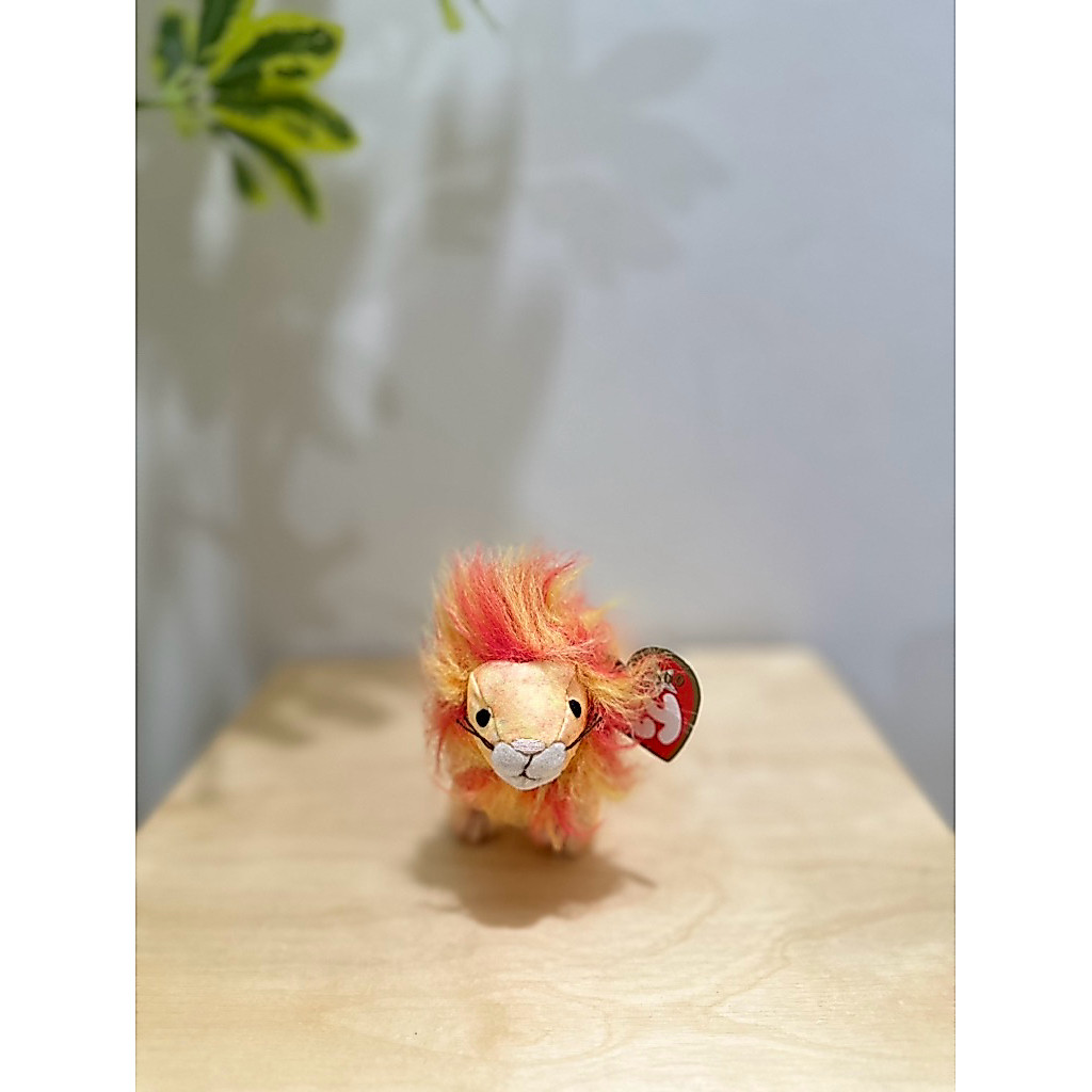 Boneka TY singa tupai zebra mini beanie babies