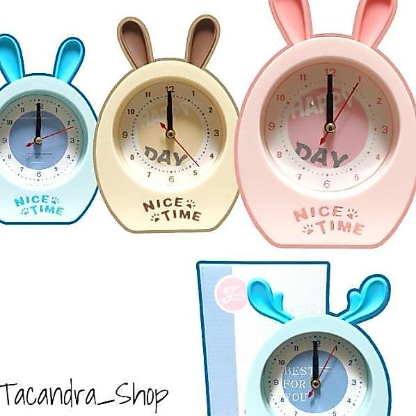 Jam Beker Karakter Rusa Beep 231 / Jam Weker Karakter Murah / Jam Beker Alarm Murah / Alarm Clock / 