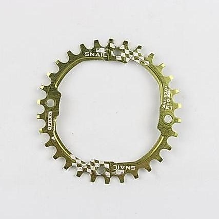 Snail Chainring 30T BCD 104 Round Chain ring Crank Sepeda narrow Wide - Hijau