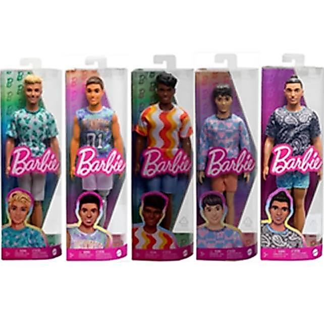 Boneka Barbie Ken Fashionistas Mainan Ori Original Asli Mattel NEW