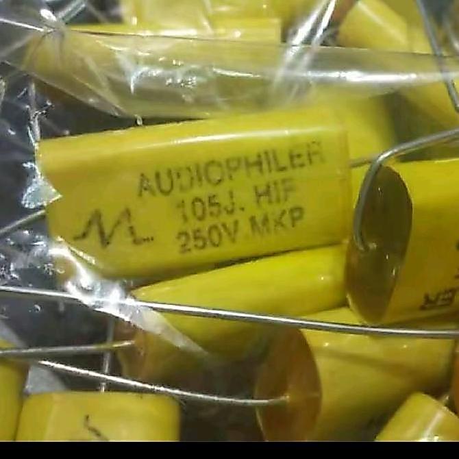 CAPACITOR MKP 1UF/250V 1UF 1 UF  AUDIO PHILER BBM27