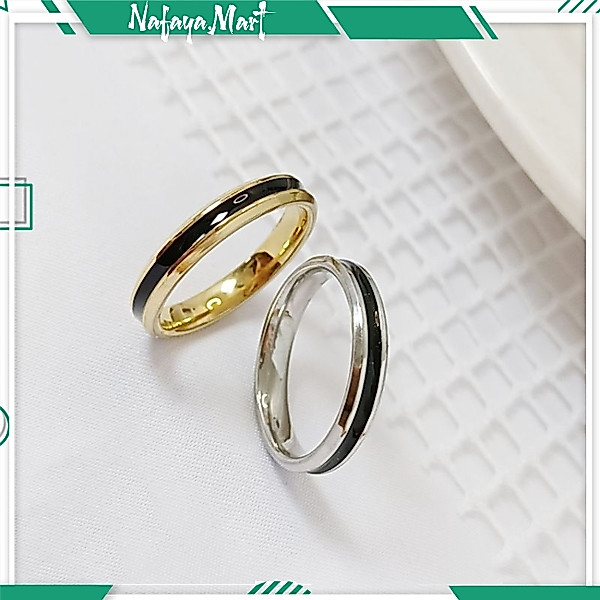 CINCIN TITANIUM / CINCIN COUPLE TITANIUM / CINCIN TITANIUM HITAM GOLD