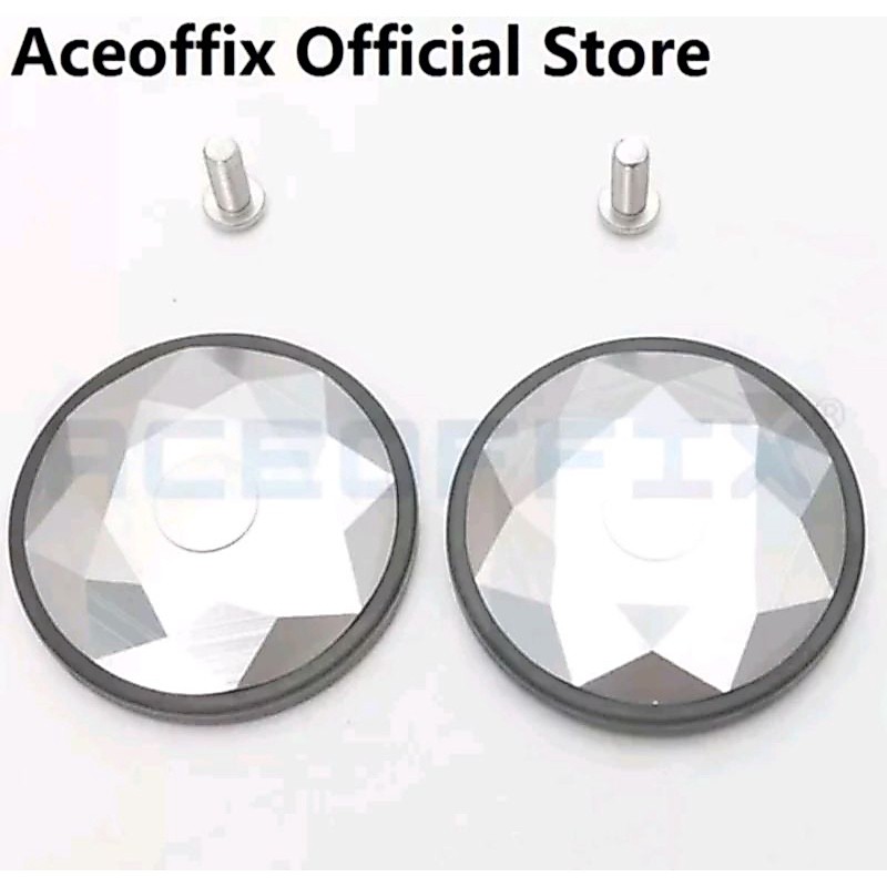 Aceoffix Easy Wheel Sepeda Lipat Silver