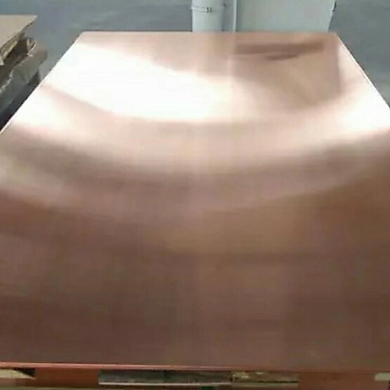 Plat Tembaga 0,5mm x 100mm x 100mm plat tembaga 0.5mm x 10cm x 10cm