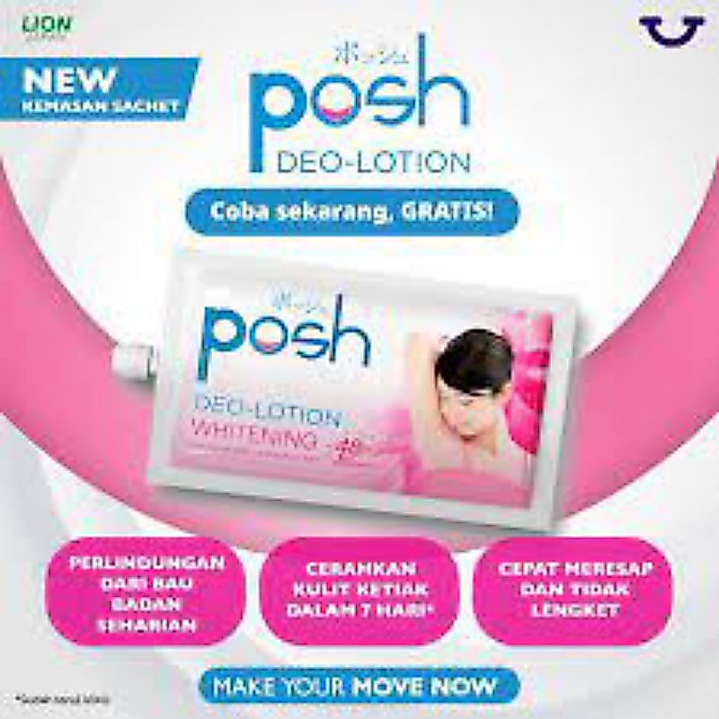 posh deodorant sachet
