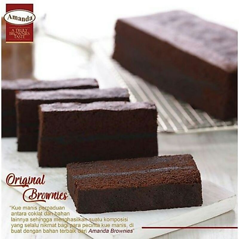 Amanda Brownies Original Kukus