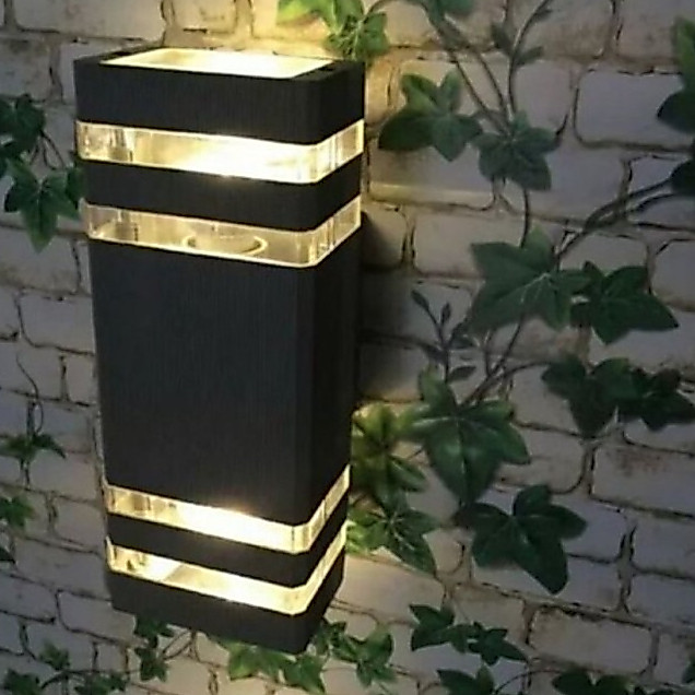 Lampu Hias Taman Pilar/Lampu Dinding 1 arah dan 2arah Tempel Lampu Dekorasi Outdoor