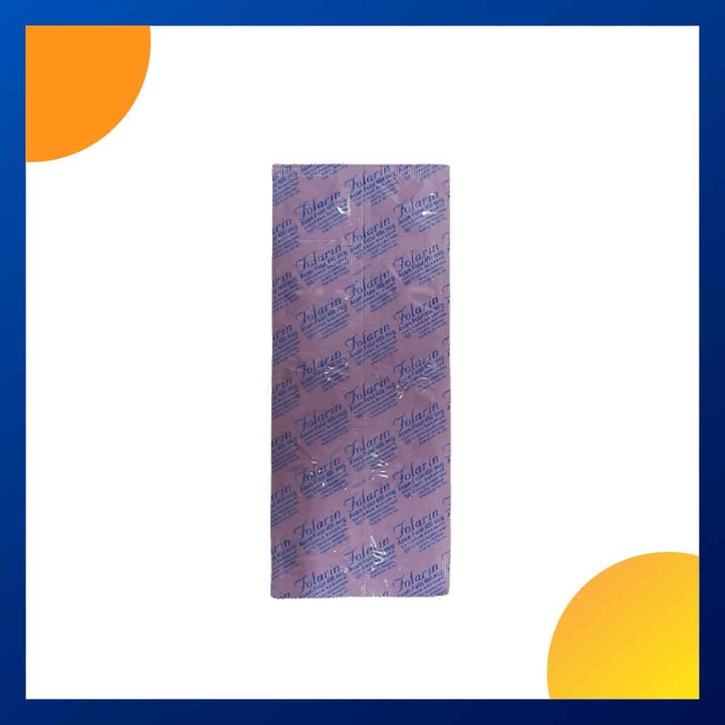 Folarin Strip Isi 10 Tablet