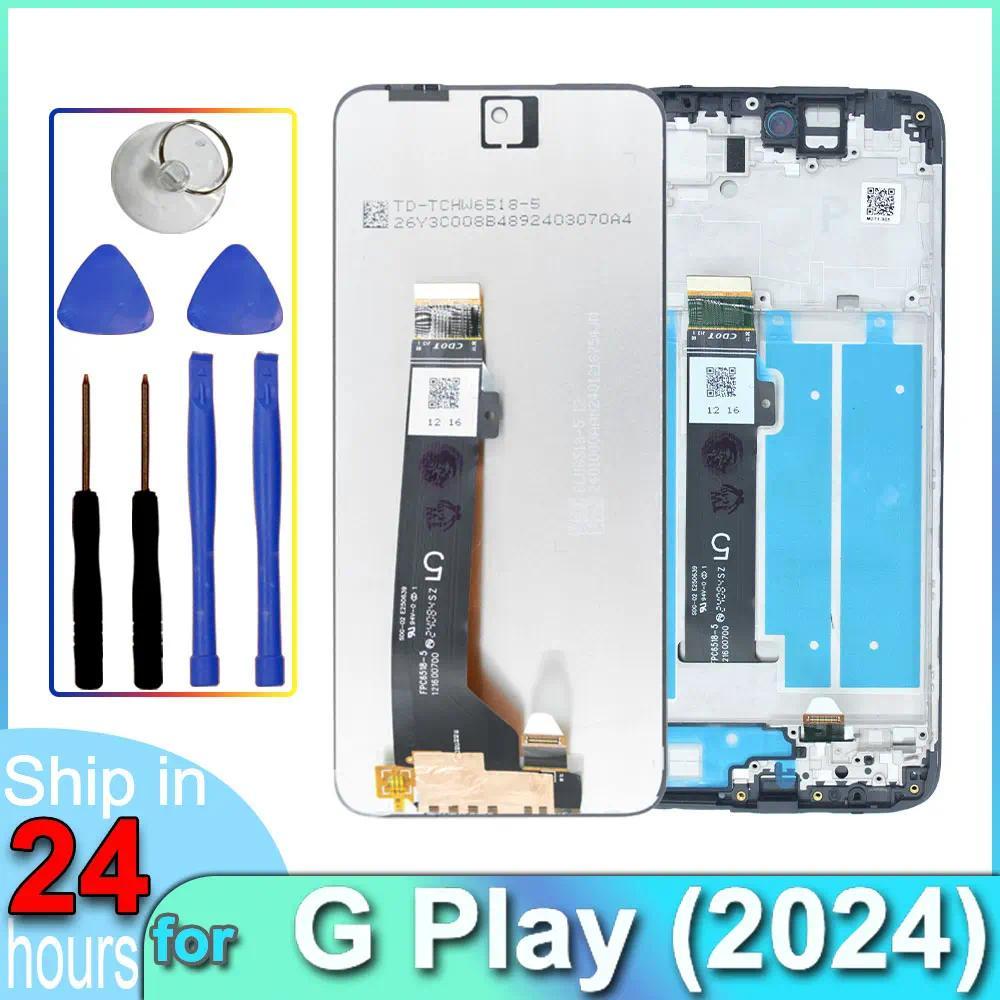 LCD for Motorola Moto G Play 2024 LCD splay Tou Screen gitizer for Moto G Play 2024 XT2413-1 LCD wit