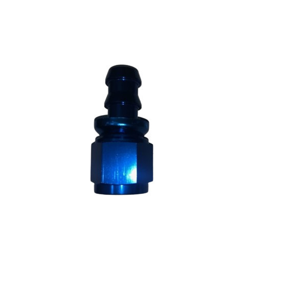 Straight -8AN 10 mm. Push-On Barb Fitting AN8