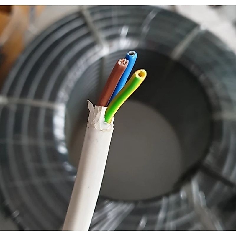 Kabel Serabut NYMHY 3x1.5 mm Supreme PUTIH Nymhy 3 x 1.5 mm2 Ecer