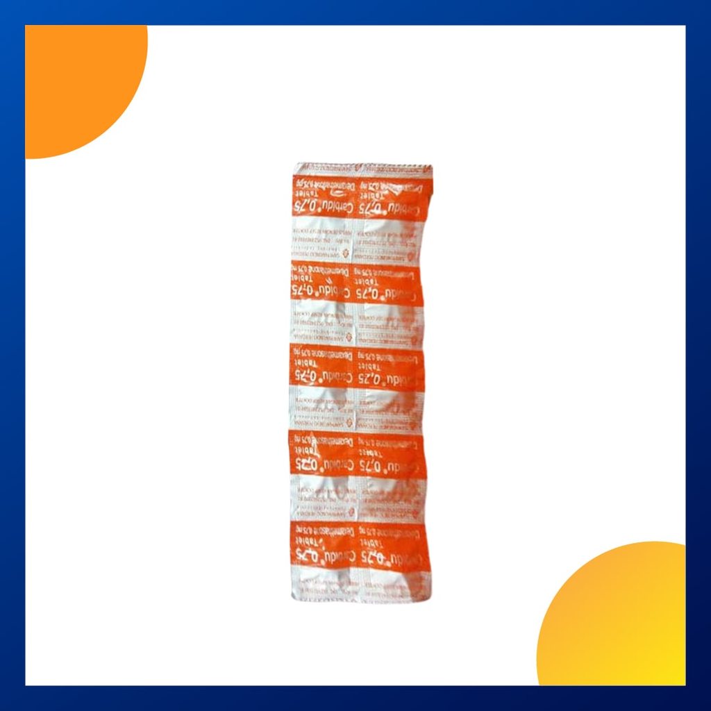 CARBIDU 0.75 1 STRIP @ 10 TABLET