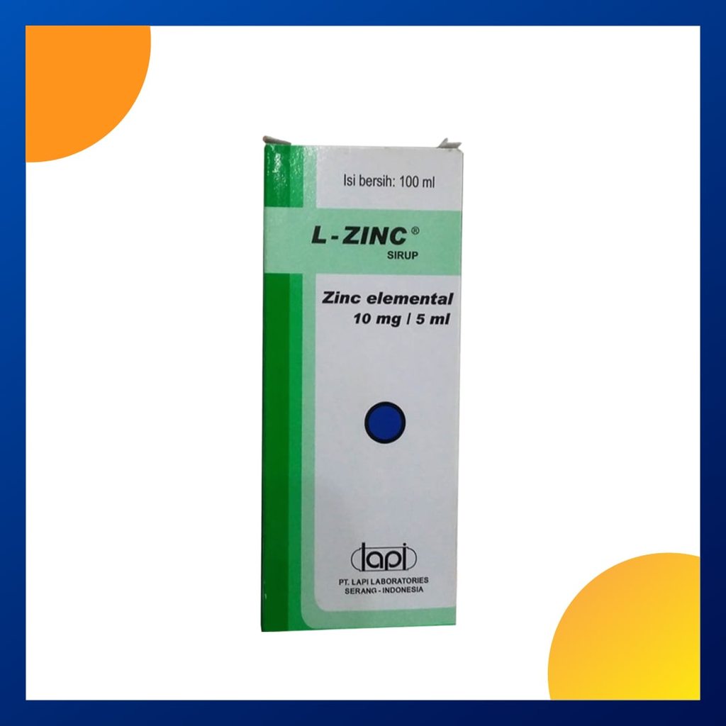 Suplemen Zinc Sirup 100 ml untuk Anak Diare