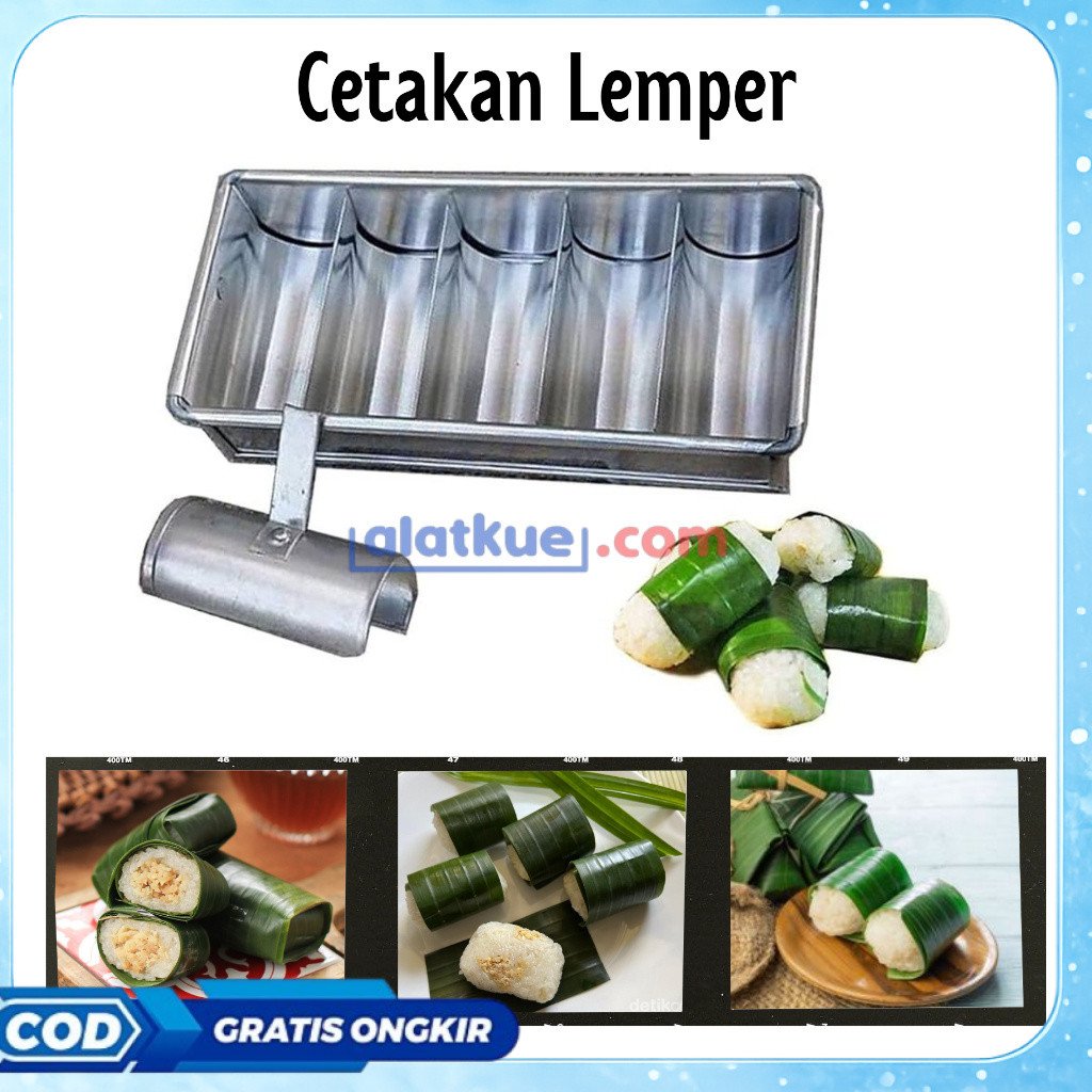 Cetakan Pukis / Lemper Aluminium Kecil Tanggung Besar