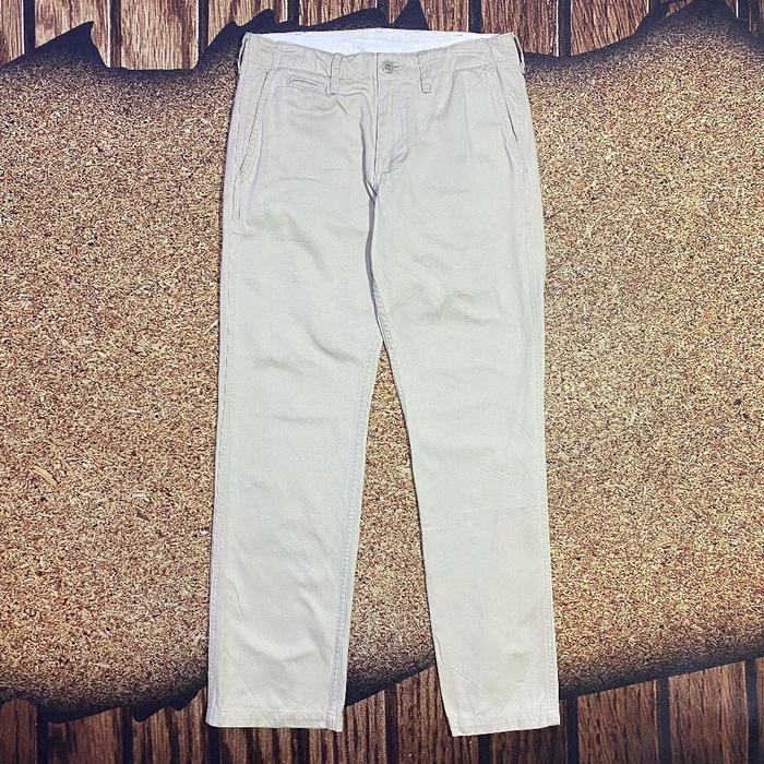 celana chinos pria ALPHA INDUSTRIES INC MANUFACTURED US MILITARY celana panjang pria formal casual r