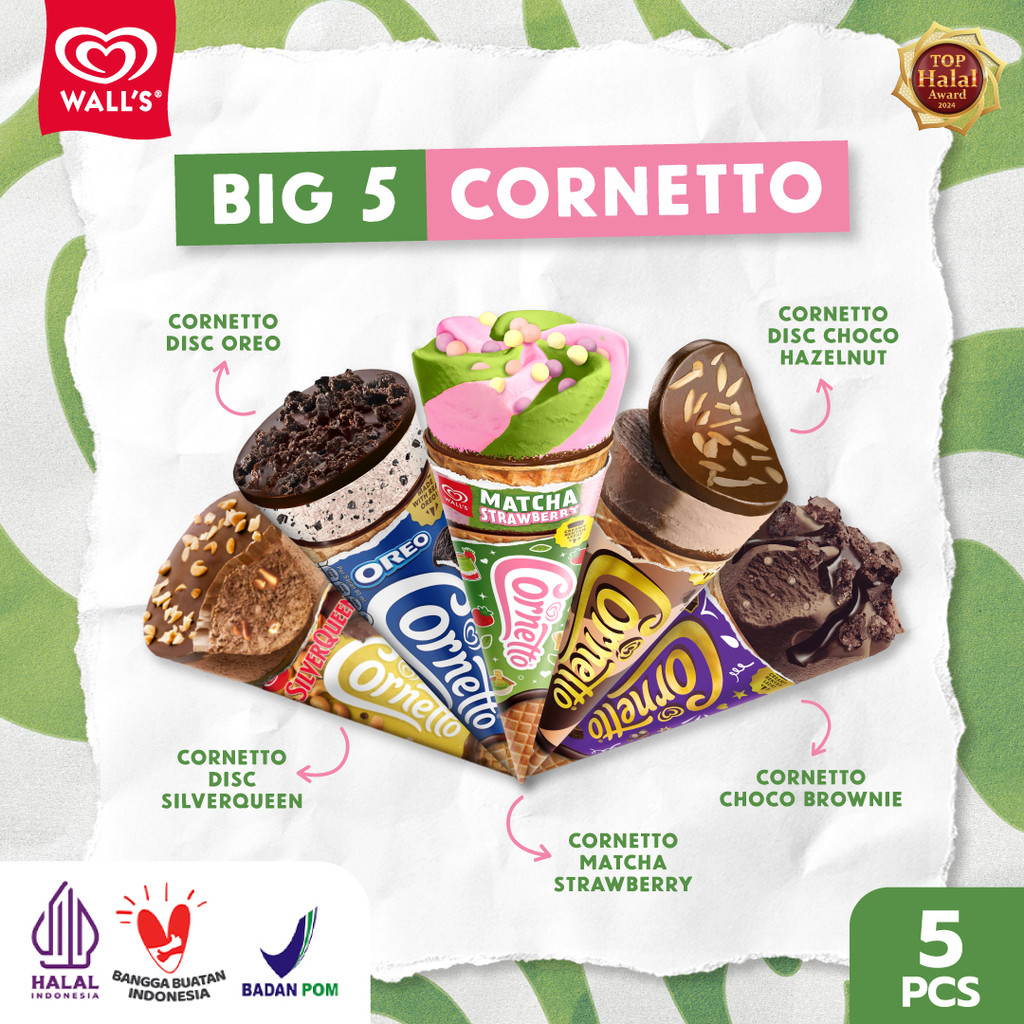 Big 5 Cornetto - Es krim/ Ice cream