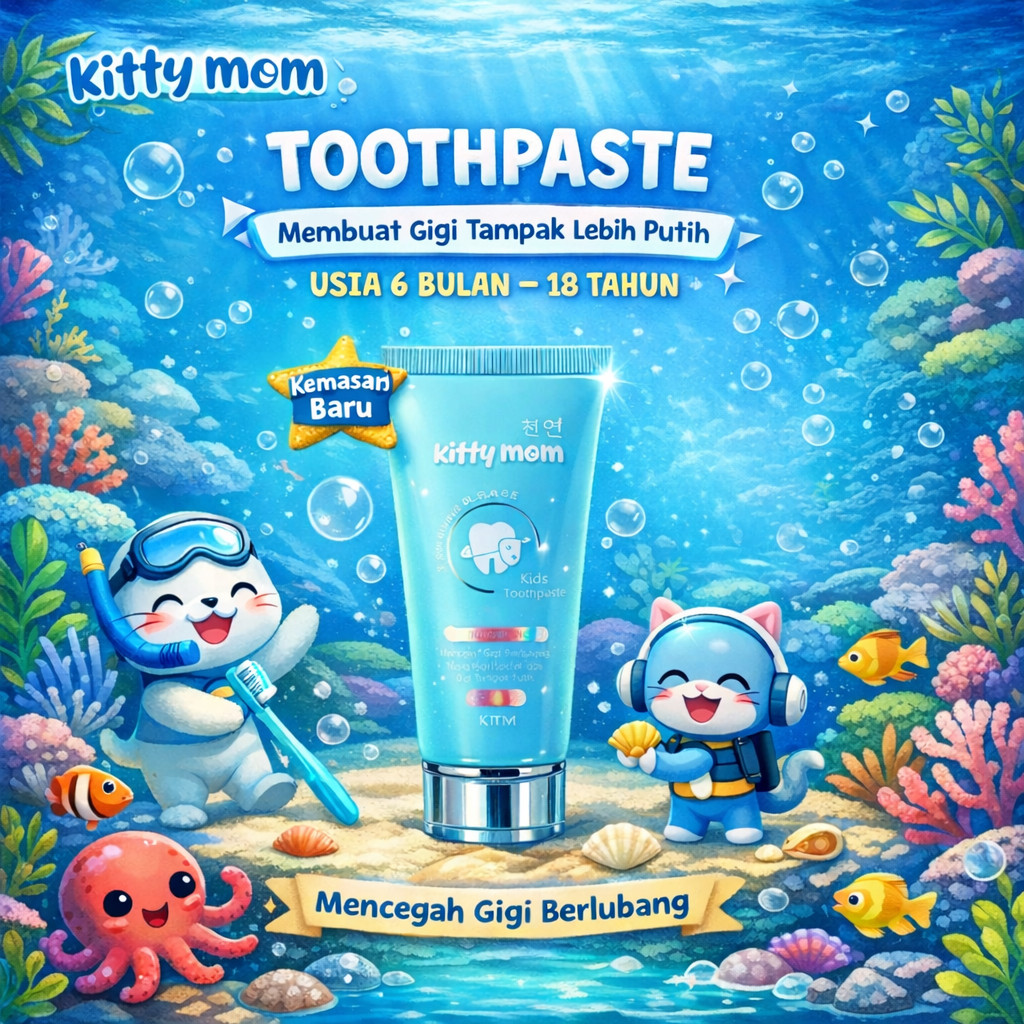 Kitty Mom Toothpaste 60g/Pasta Gigi