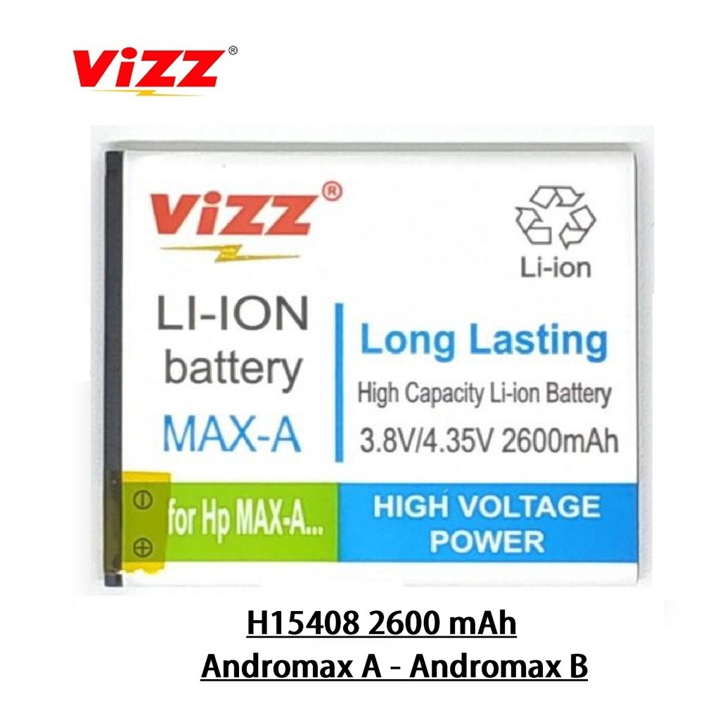 baterai hp andromax a AA16C3H / Andromax B A26C4H kode : H15408 double power batre batrai hp