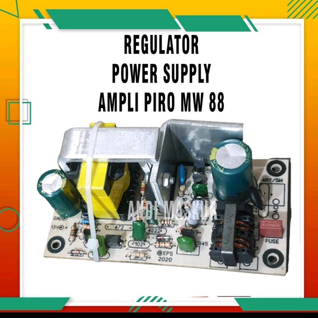 REGULATOR KIT SMPS AMPLI PIRO MW 88
