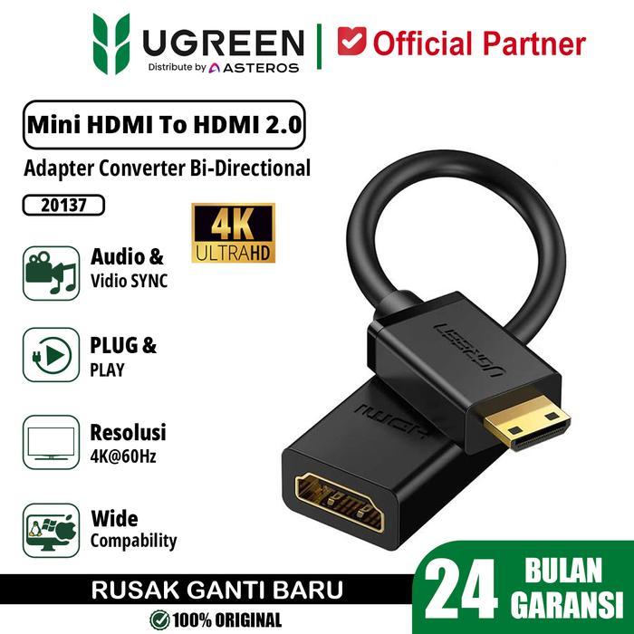 Kabel Micro HDMI ,Micro Usb To HDMI UGREEN Support HD 4K - Mini HDMI