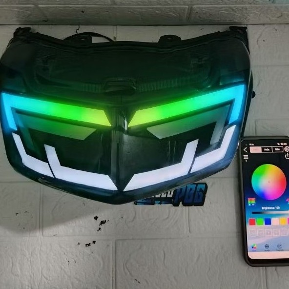 Stoplamp Belakang Nmax Old Mika Reflektor
