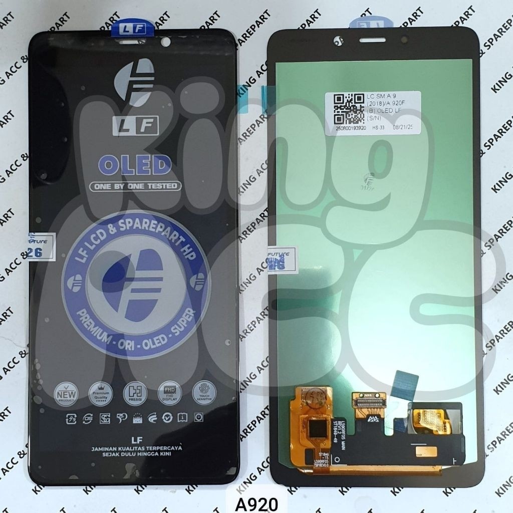 LCD TOUCHSCREEN SAMSUNG GALAXY A920 A9 2018 FULLSET OLED