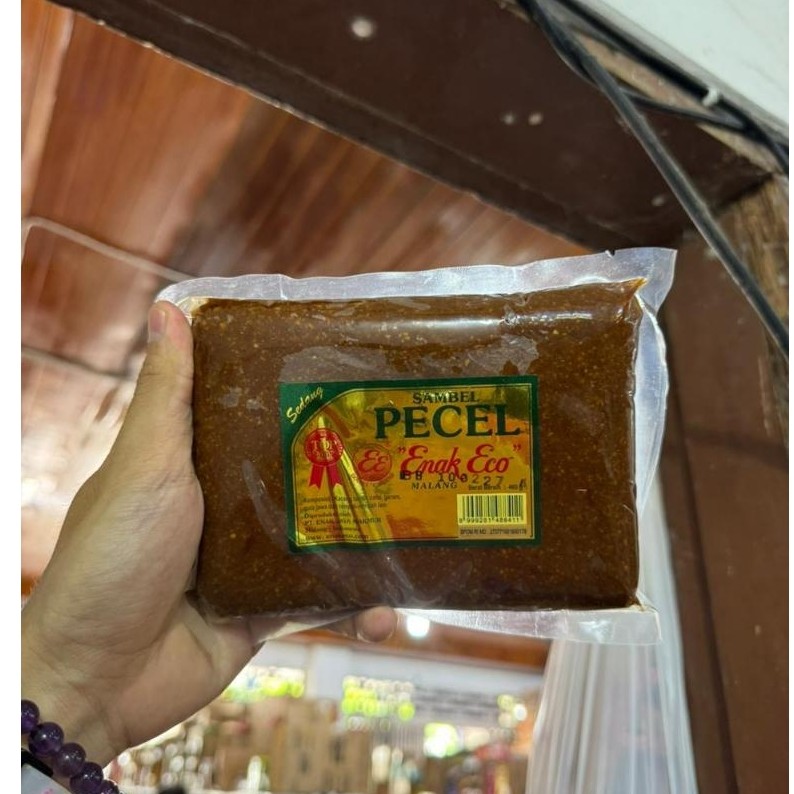 Bumbu Pecel Sedang Enak Eco / Pecel Sauce Enak Eco - 500 Gram