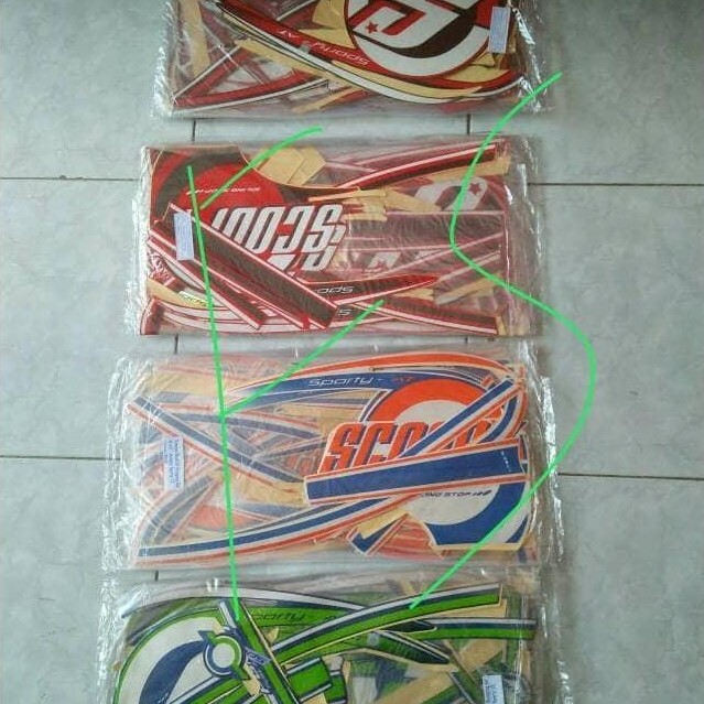 striping scoopy 2015