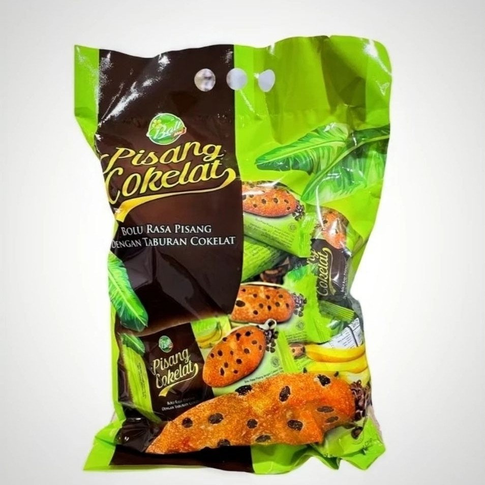 1 DUS ISI 6 BAG BALIHAI / BOLU PISANG COKLAT / BOLU COKELAT / SNACK COKELAT