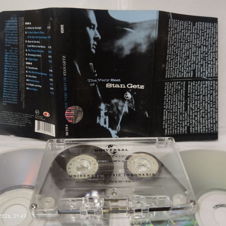 kaset pita Stan Getz _ the very best of