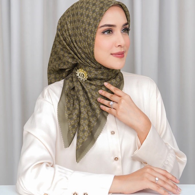 READY NEW BUTTONSCARVES BS JILBAB IKAT SQUARE VOAL ORIGINAL BUKAN SECOND BEKAS PRELOVED BALIKPAPAN S