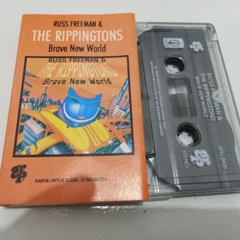Kaset Pita The Rippingtons - Brave New World - Jazz