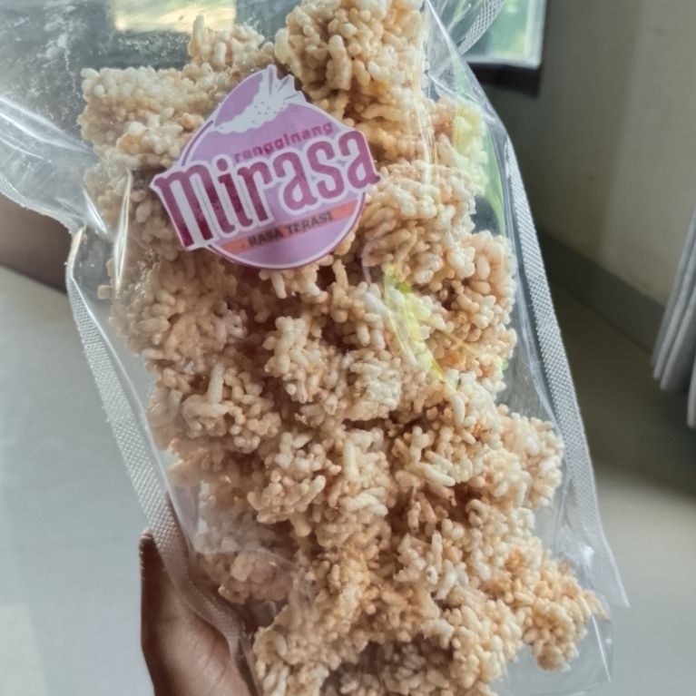 Rengginang matang rasa terasi 250gr renyah gurih