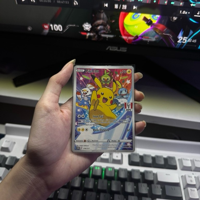 Pikachu KFC Promo #16/S-P
