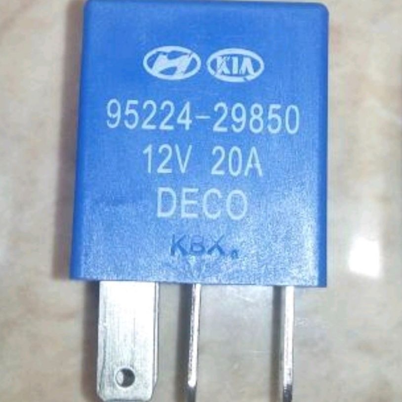 RELAY EXTRA FAN MOBIL SUZUKI KARIMUN ESTILO RELAY 12V 20A KAKI 4