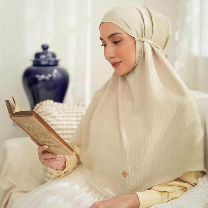 Heaven Lights - Aluna Bergo - Hijab Bergo Polos Wanita