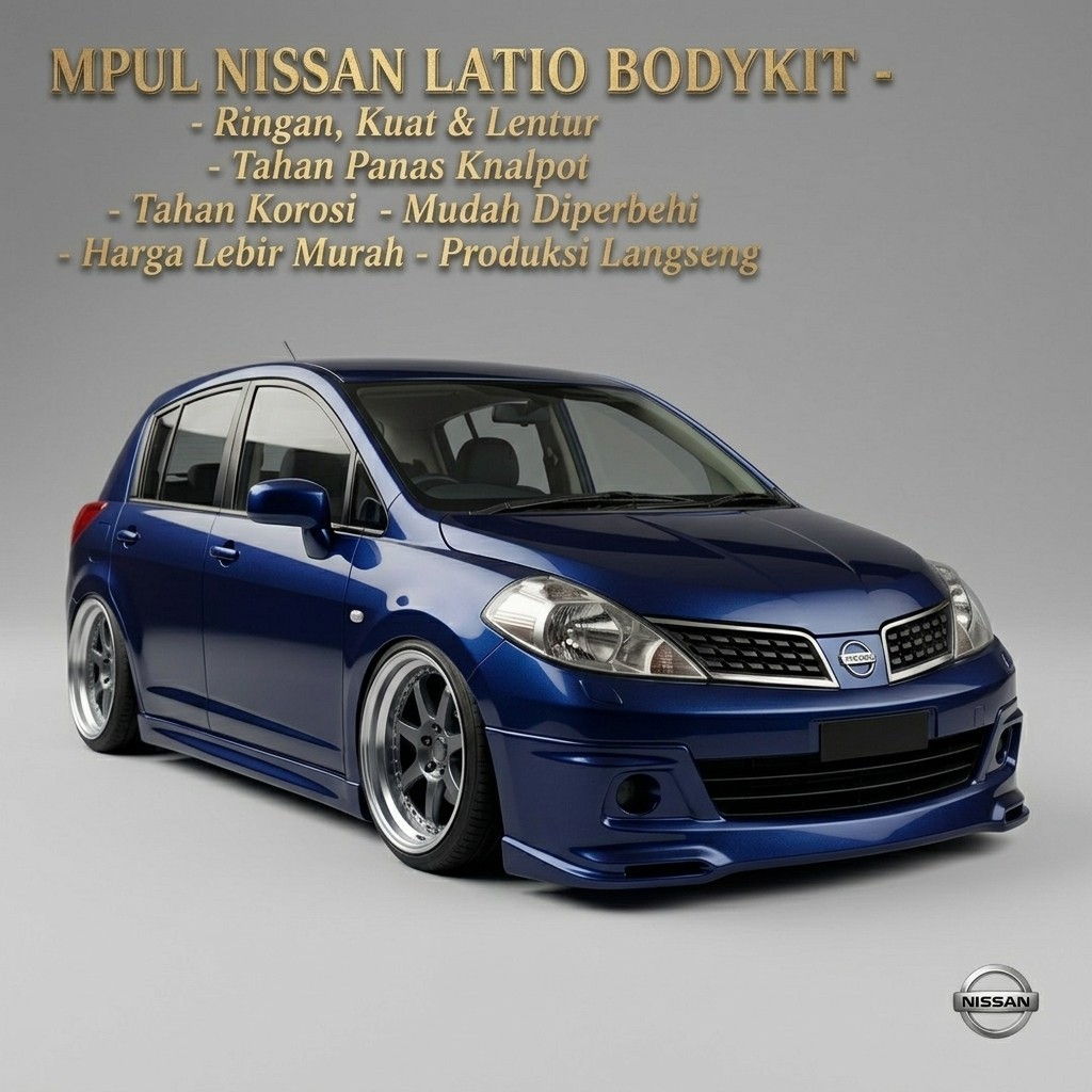 BODYKIT nissan latio body kit latio