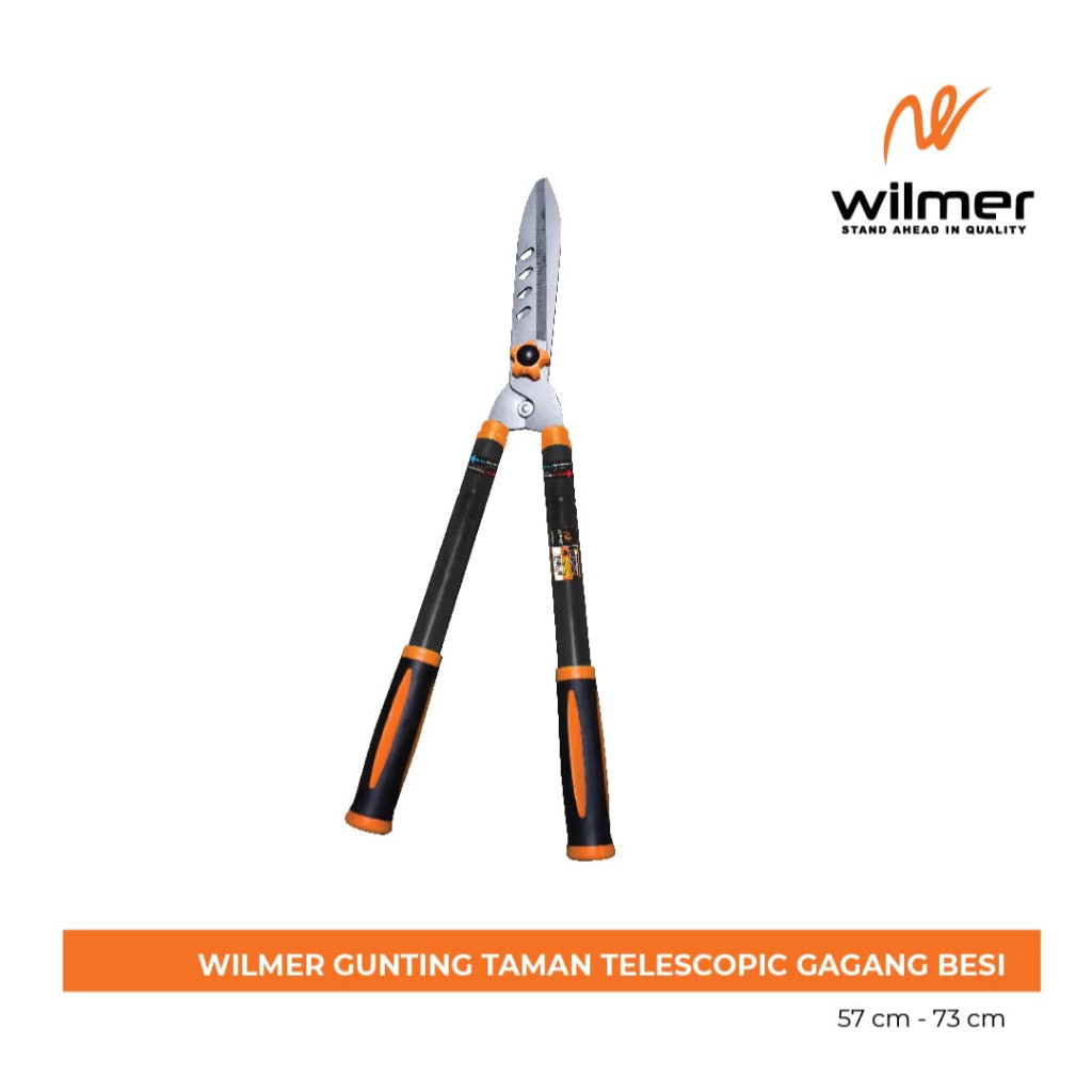 Wilmer Gunting Taman Gagang Besi Telescopic/Gunting Taman Gagang Besi/Gunting Taman Panjang