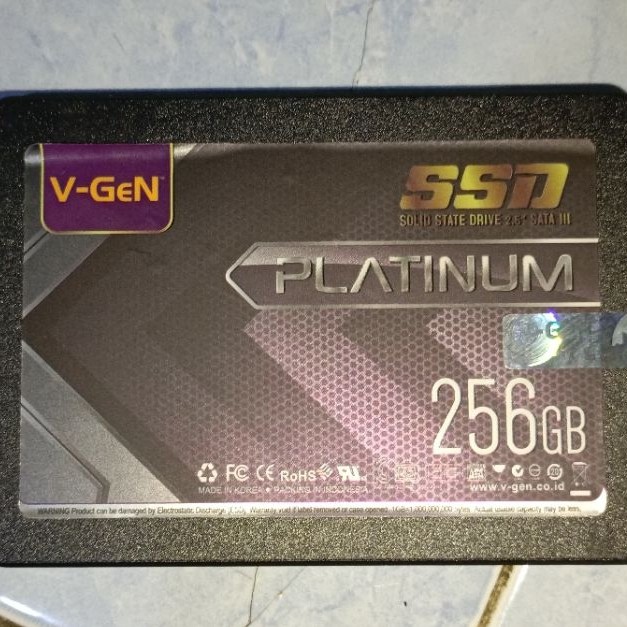 SSD VGEN 256 GB PLATINUM