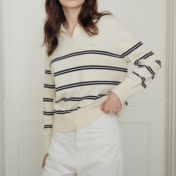 NUETA : Louis Stripe Sweater