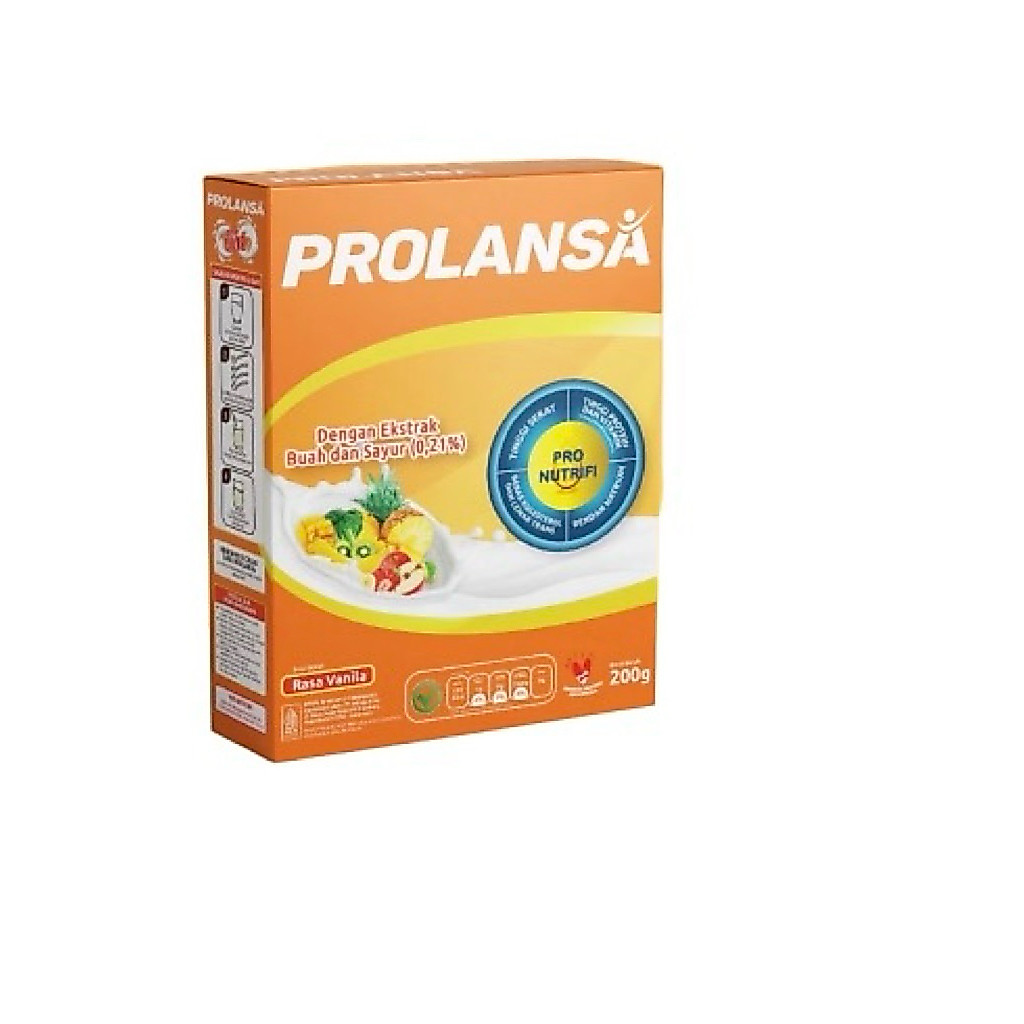 Promo PROLANSIA Susu Lansia rasa vanila 200 Gram