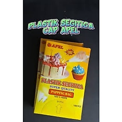 BH PLASTIK SEGITIGA ICING PIPING BAG PLASTIK HIAS KUE PLASTIK SEGITIGA HIAS KUE PLASTIK CREAM PLASTI